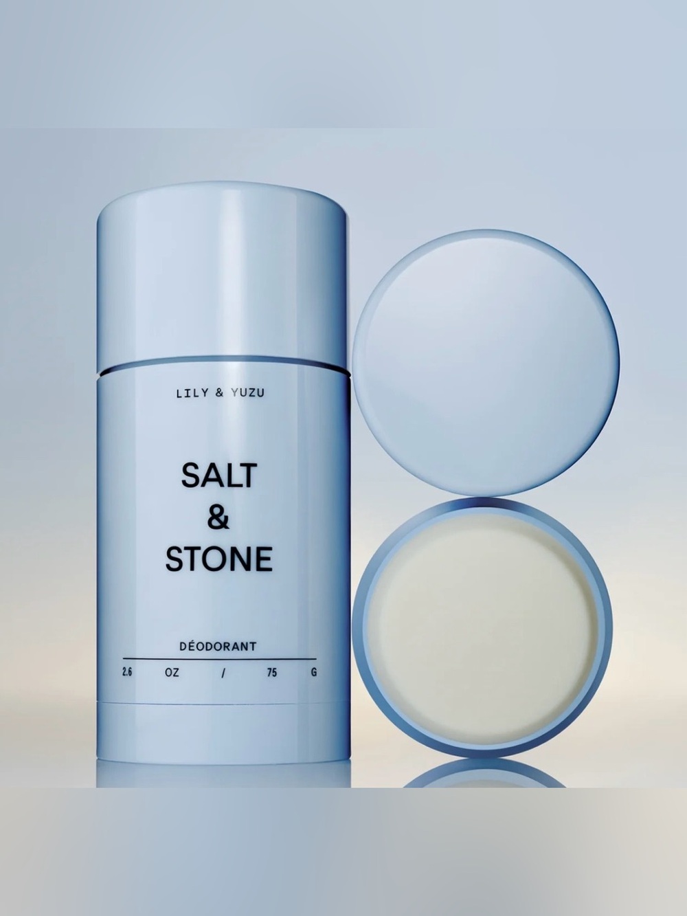 Lily & Yuzu Salt & Stone Deodorant 2.6 oz - Picture 2 of 4